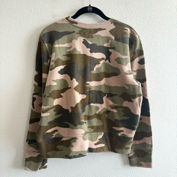 Madewell Green and Tan Crew Neck Sweater - Picture 8 of 12